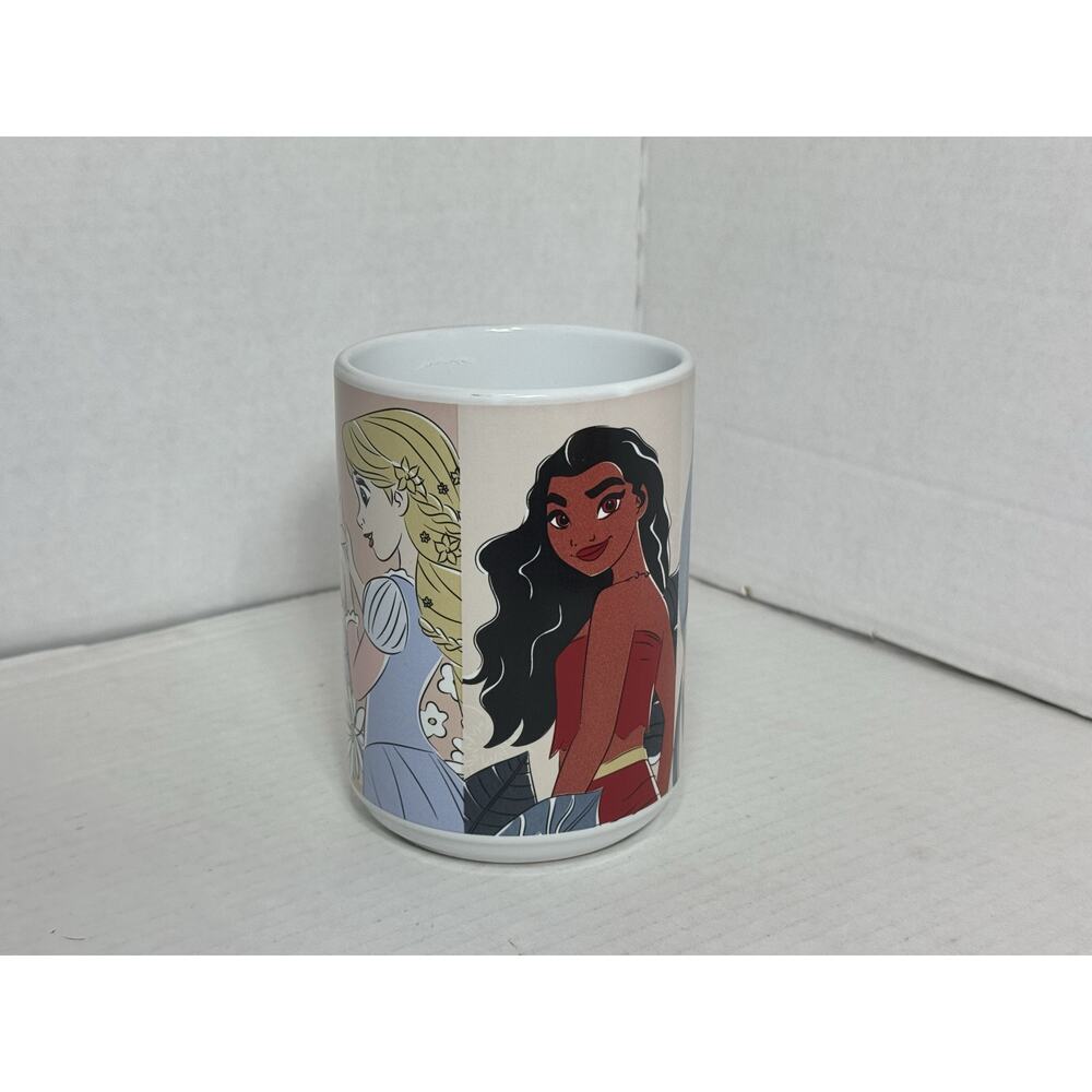 Zak! Disney Princess Mug Ariel Moana Rapunzel Belle